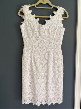 Lilly Pulitzer White Butterfly Lace Dress